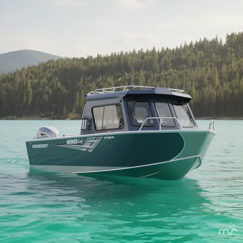 Slide: The Image of Hewescraft 240 Ocean Pro ET Hardtop 2026 - 2