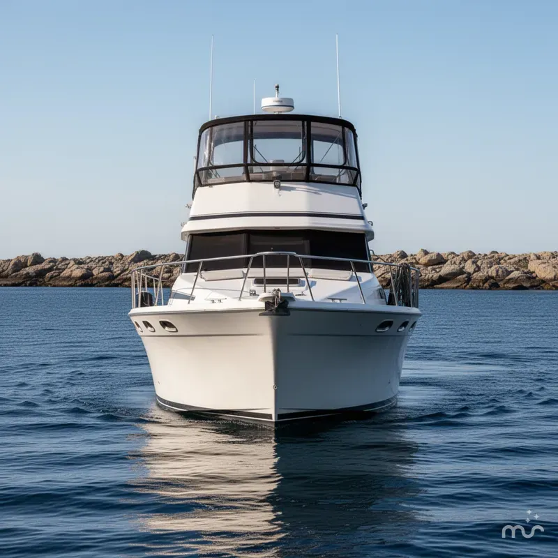 Slide: The Image of Bayliner 3888 Motoryacht 1990 - 1