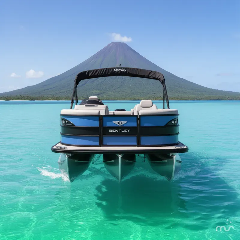 Slide: The Image of Bentley Pontoons Legacy 243 Swingback 2026 - 1