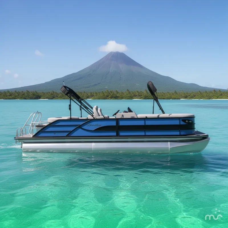 Slide: The Image of Bentley Pontoons Legacy 243 Swingback 2026 - 2