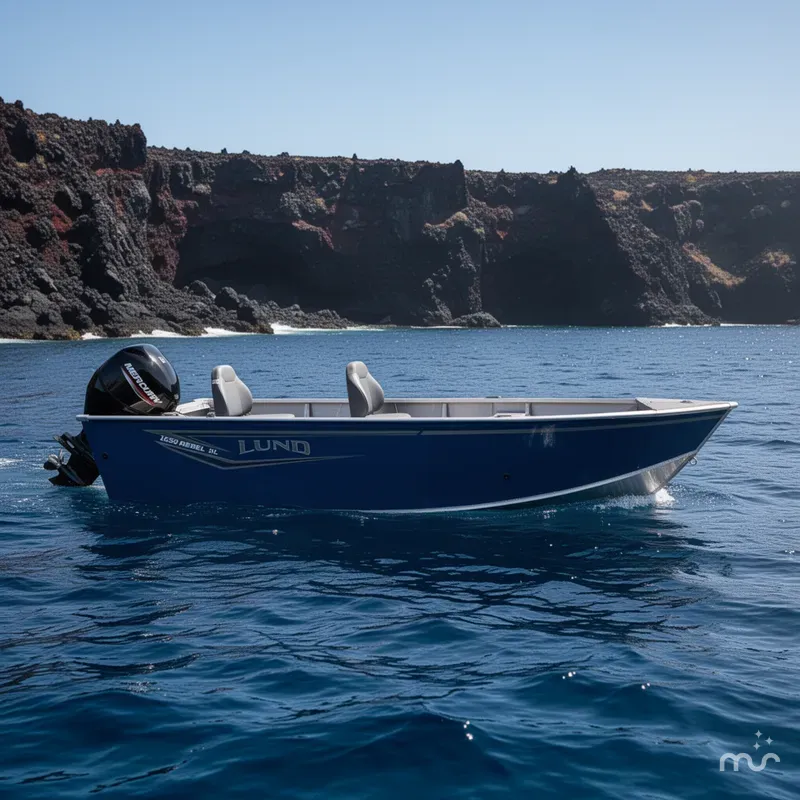 Slide: The Image of Lund 1650 Rebel Tiller 2026 - 2