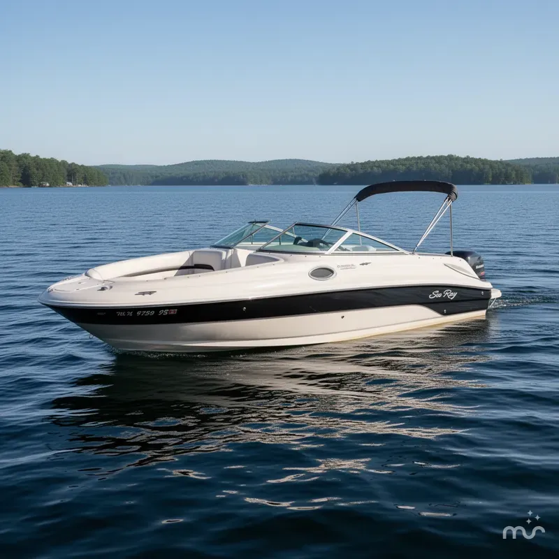 Slide: The Image of Sea Ray 240 Sundeck 2004 - 0