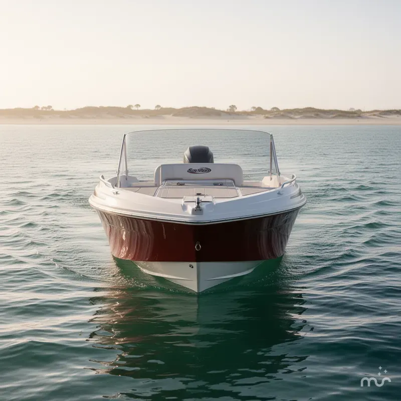 Slide: The Image of San Pan SunDeck Sport 205 OB 2022 - 1