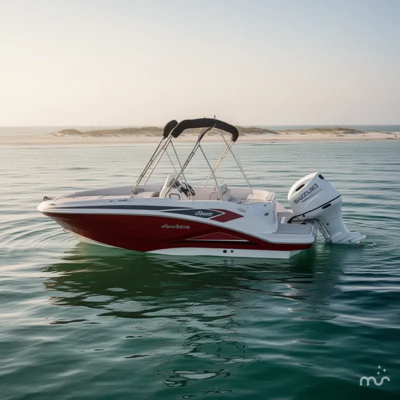 Slide: The Image of San Pan SunDeck Sport 205 OB 2022 - 2
