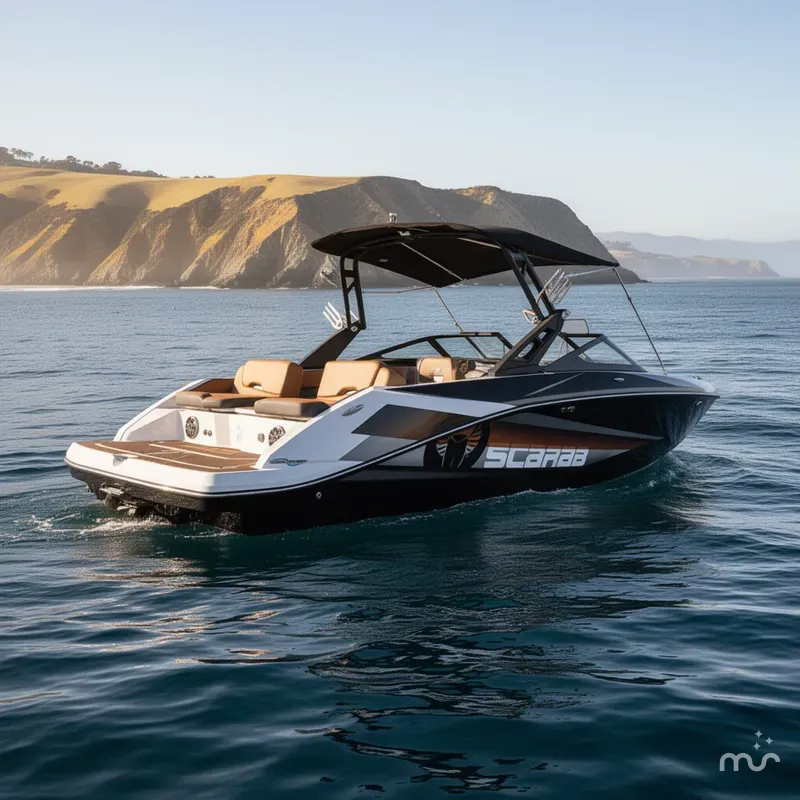 Slide: The Image of Scarab 215 Wake ID 2019 - 0