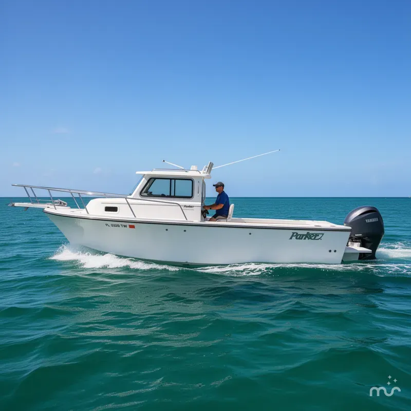Slide: The Image of Parker Marine 2320 SL Sport Cabin 2024 - 1