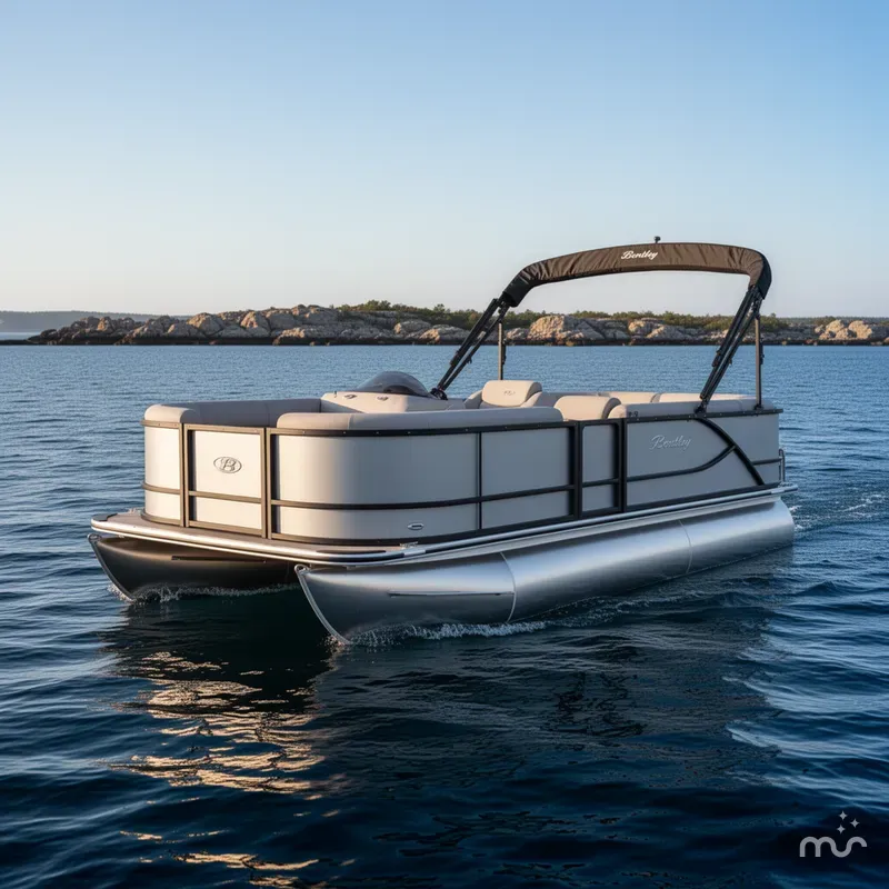 Slide: The Image of Bentley Pontoons 160 Cruise LE 2026 - 2