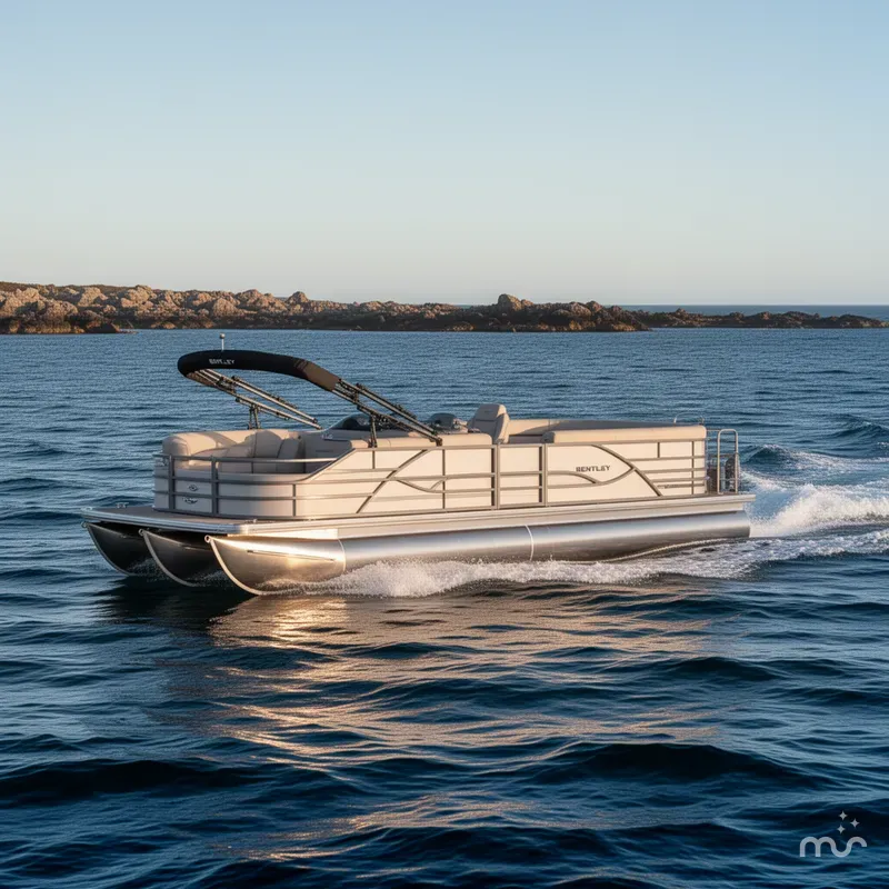 Slide: The Image of Bentley Pontoons 240 Swingback 2026 - 1