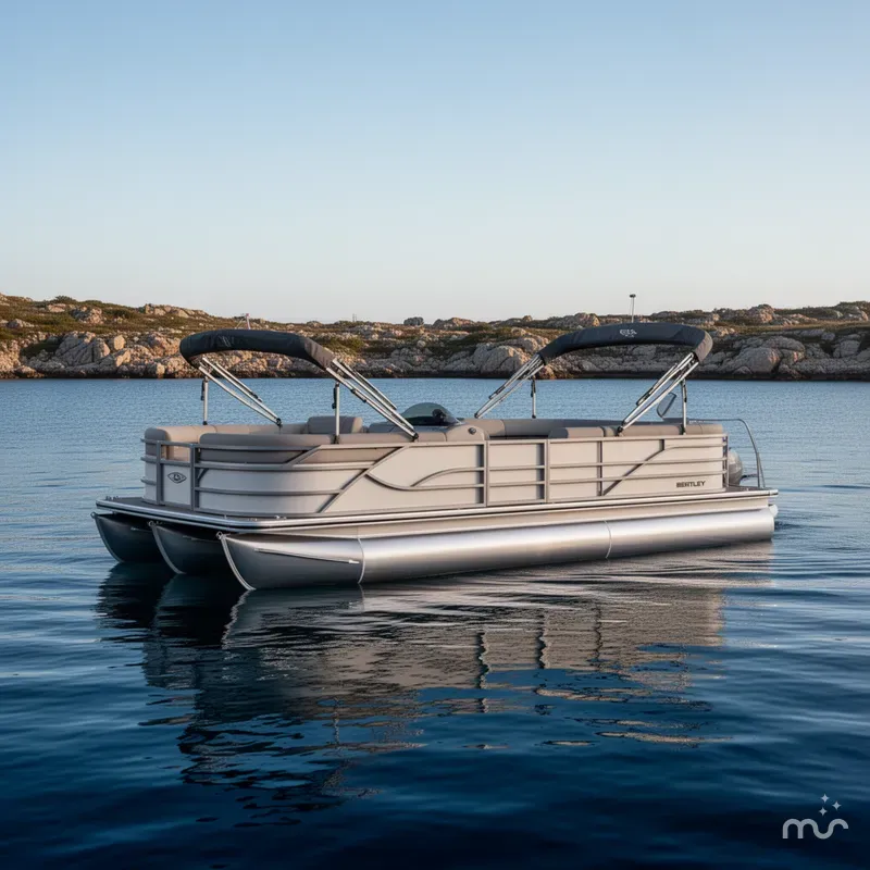 Slide: The Image of Bentley Pontoons 240 Swingback 2026 - 2