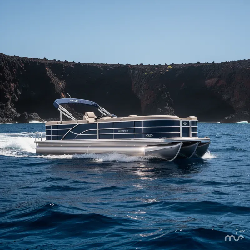 Slide: The Image of Bentley Pontoons 240 Navigator 2026 - 2
