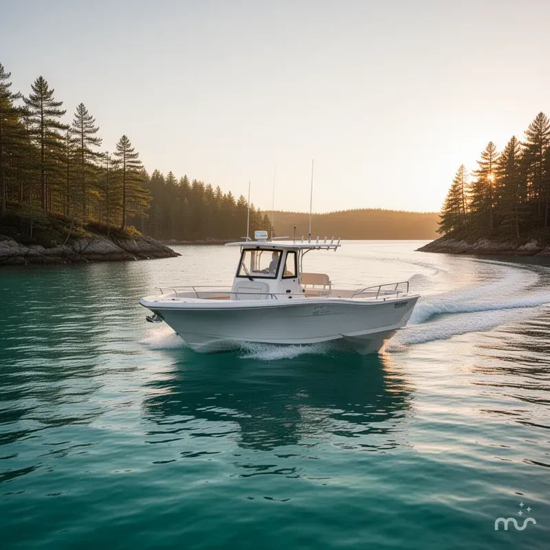 Slide: The Image of Parker Marine 210 Coastal 2026 - 2