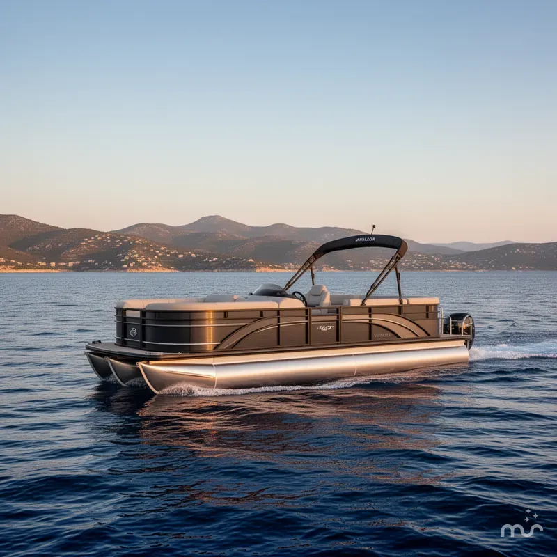 Slide: The Image of Avalon 27' Excalibur LTD QL Shift w/ 350HP Mercury Verado! 2026 - 2