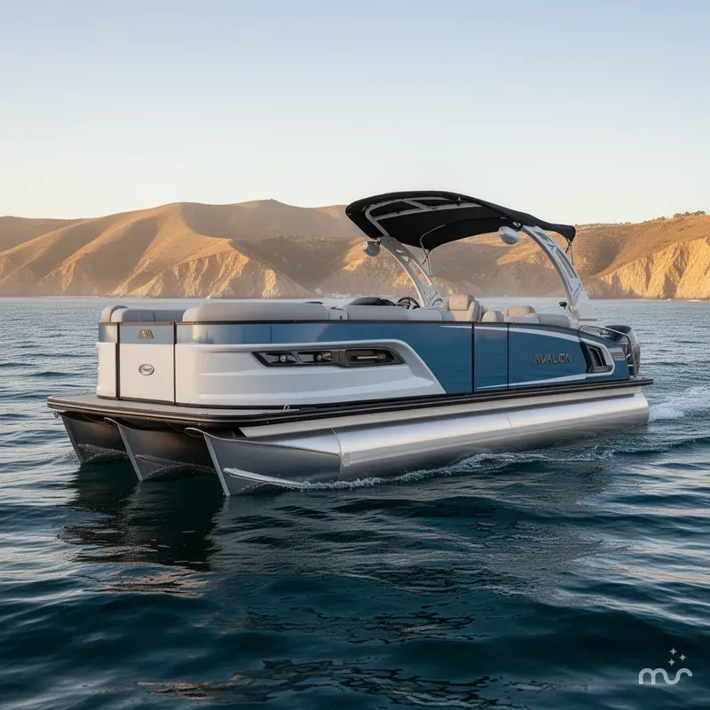Slide: The Image of Avalon 25' Excalibur LTD Flex Lounge w/ 400HP Mercury! 2026 - 0