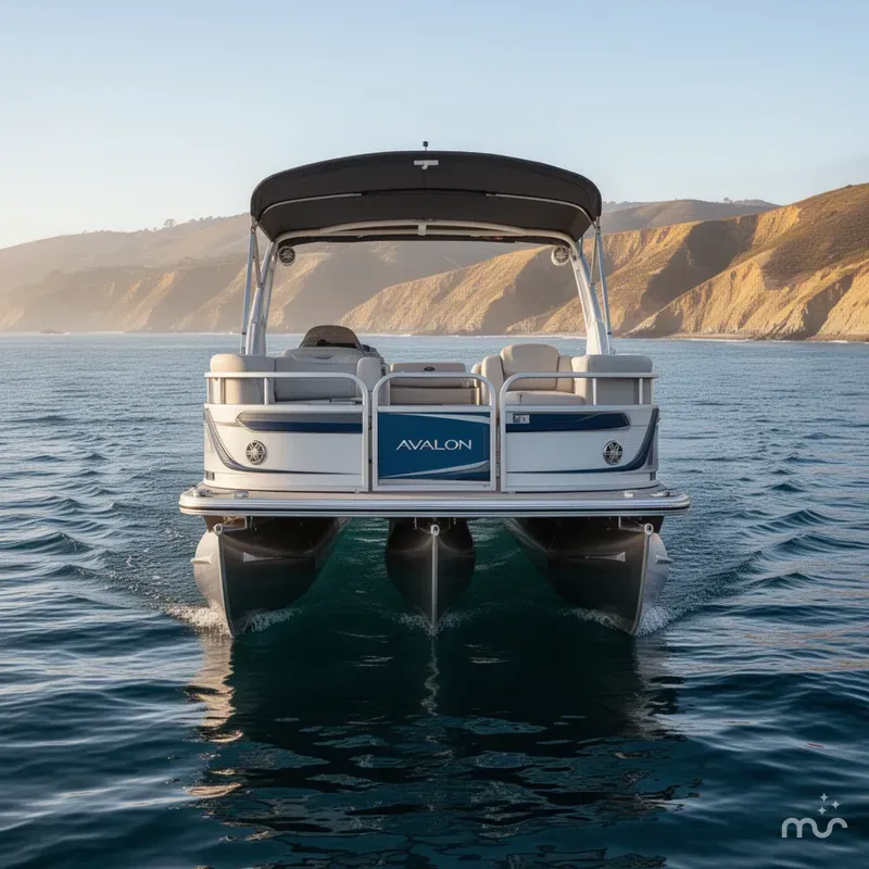 Slide: The Image of Avalon 25' Excalibur LTD Flex Lounge w/ 400HP Mercury! 2026 - 2