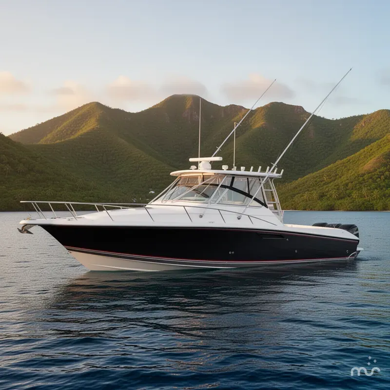 The Image of Fountain 38 SPORTFISH CRUISER OUTBOARD 2008 - 0