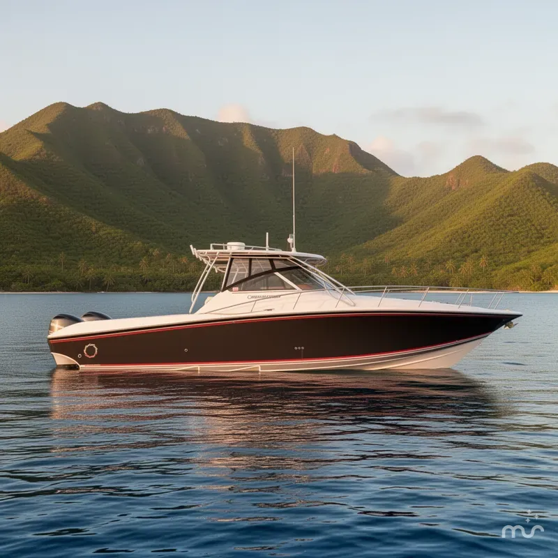 Slide: The Image of Fountain 38 SPORTFISH CRUISER OUTBOARD 2008 - 2