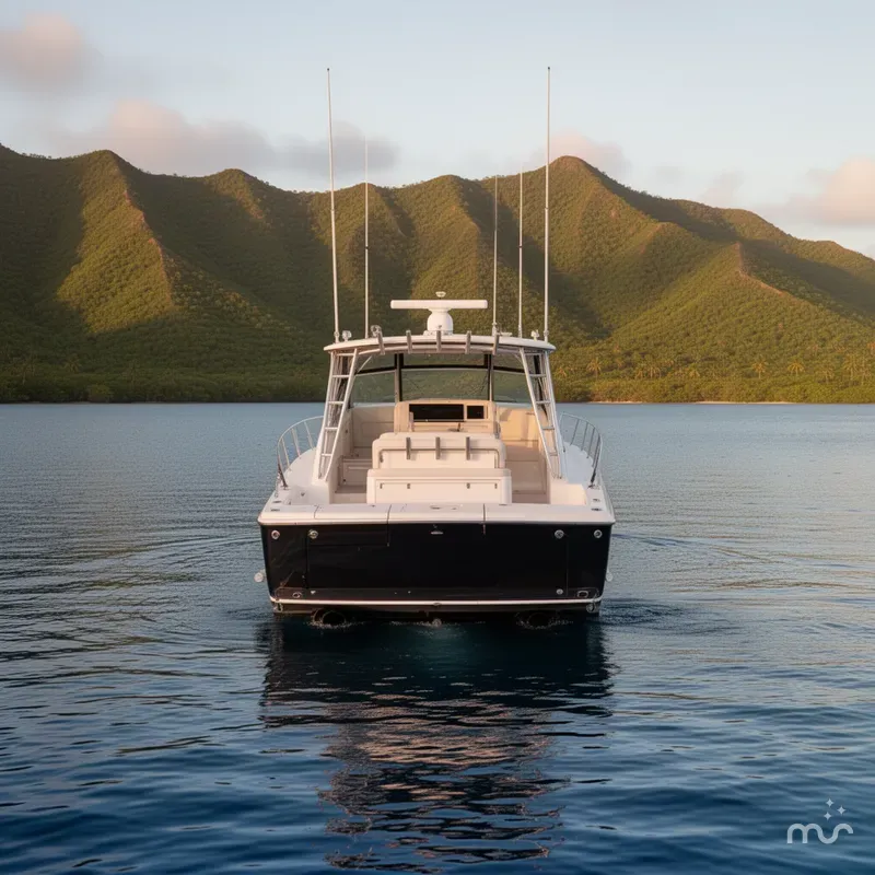 Slide: The Image of Fountain 38 SPORTFISH CRUISER OUTBOARD 2008 - 3