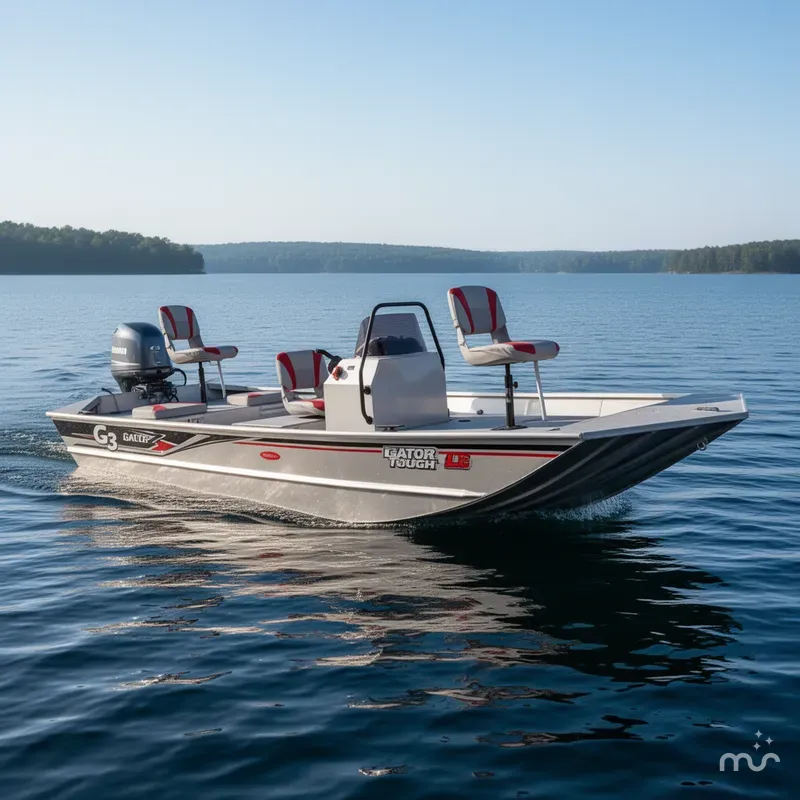Slide: The Image of G3 Gator Tough 16 CCJ DLX (Jet Tunnel Hull) 2018 - 0