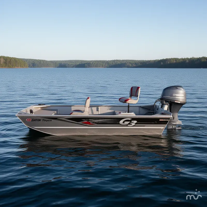 Slide: The Image of G3 Gator Tough 16 CCJ DLX (Jet Tunnel Hull) 2018 - 1