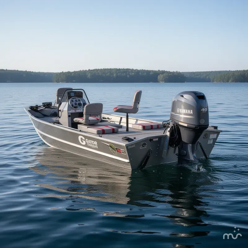 Slide: The Image of G3 Gator Tough 16 CCJ DLX (Jet Tunnel Hull) 2018 - 2