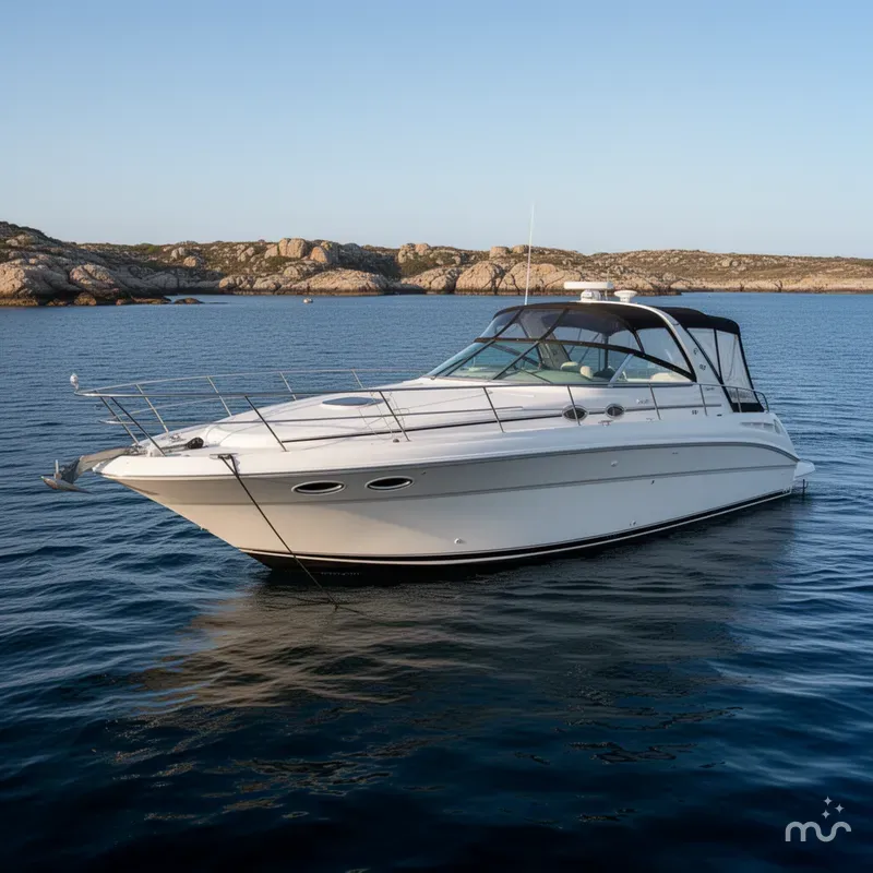 Slide: The Image of Sea Ray 380 Sundancer 2003 - 2