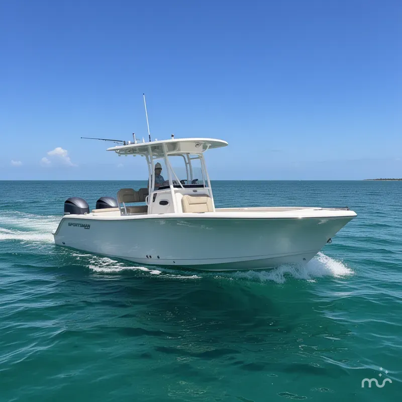Slide: The Image of Sportsman Open 232 Center Console 2021 - 2
