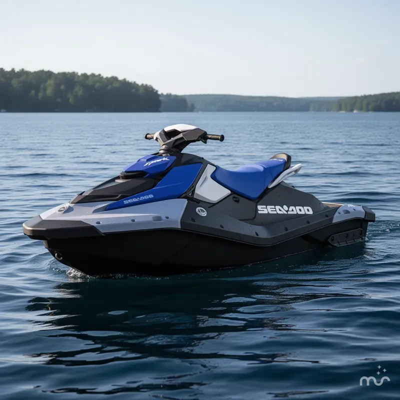 Slide: The Image of Sea-Doo Spark for 2 90 hp Convenience package with iBR 2025 - 1