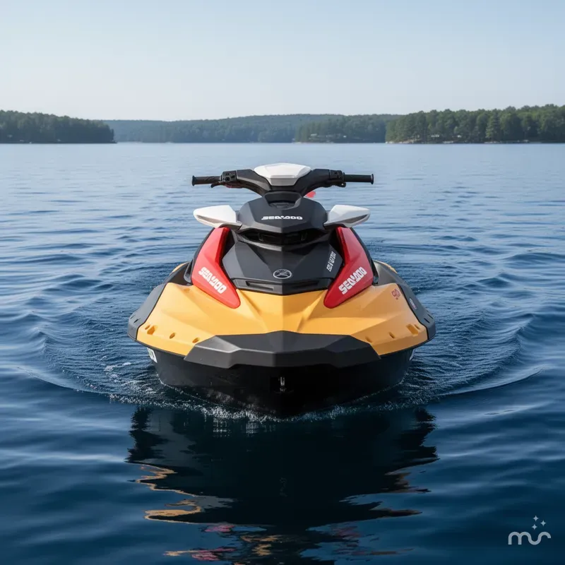 Slide: The Image of Sea-Doo Spark for 2 90 hp Convenience package with iBR and audio in option 2025 - 3