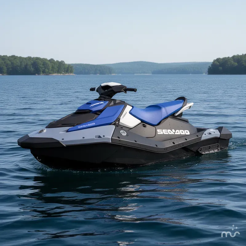 Slide: The Image of Sea-Doo Spark for 3 90 hp Convenience package with iBR 2025 - 1