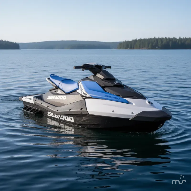 Slide: The Image of Sea-Doo Spark for 3 90 hp Convenience package with iBR and audio in option 2025 - 0