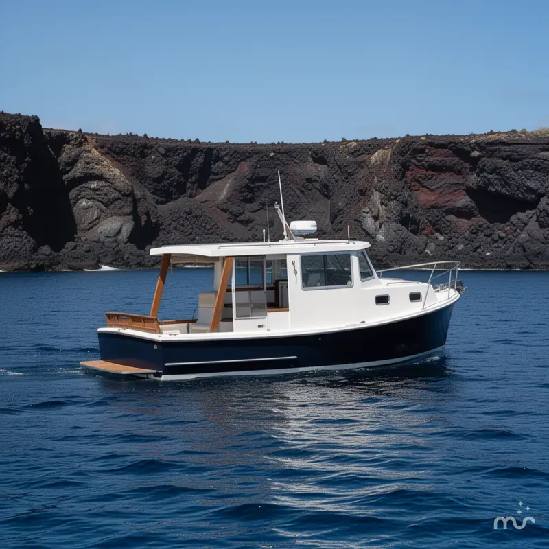 Slide: The Image of Nauset 27 Downeast Cruiser 1982 - 2