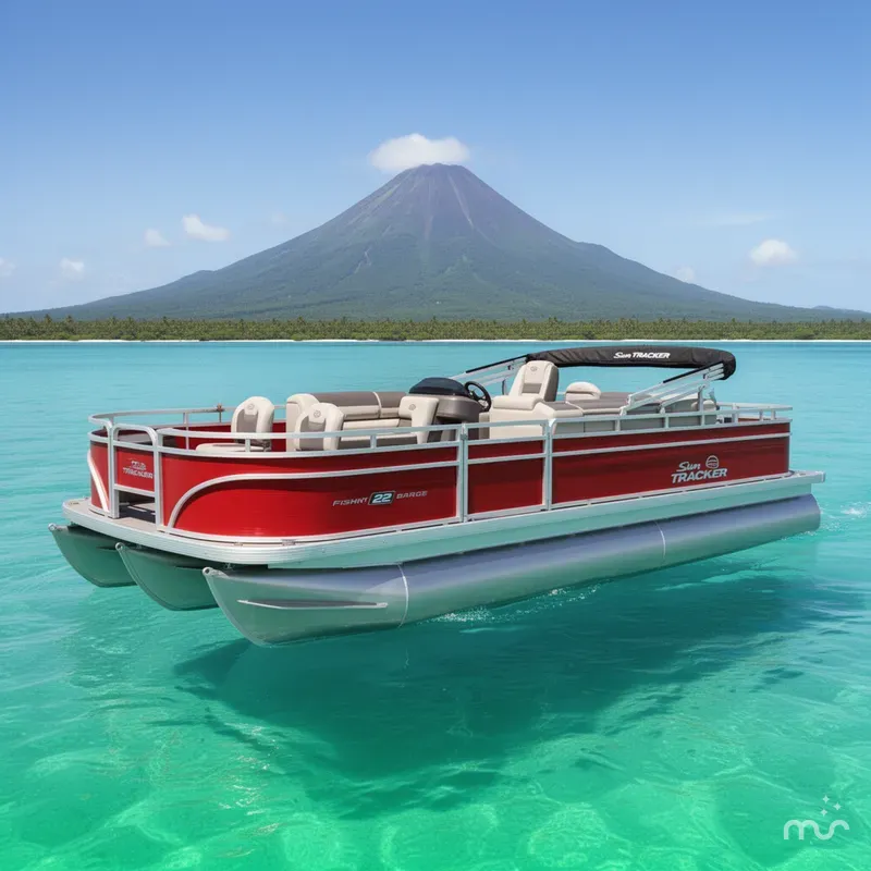 The Image of Sun Tracker Fishin' Barge 22 DLX 2026 - 0