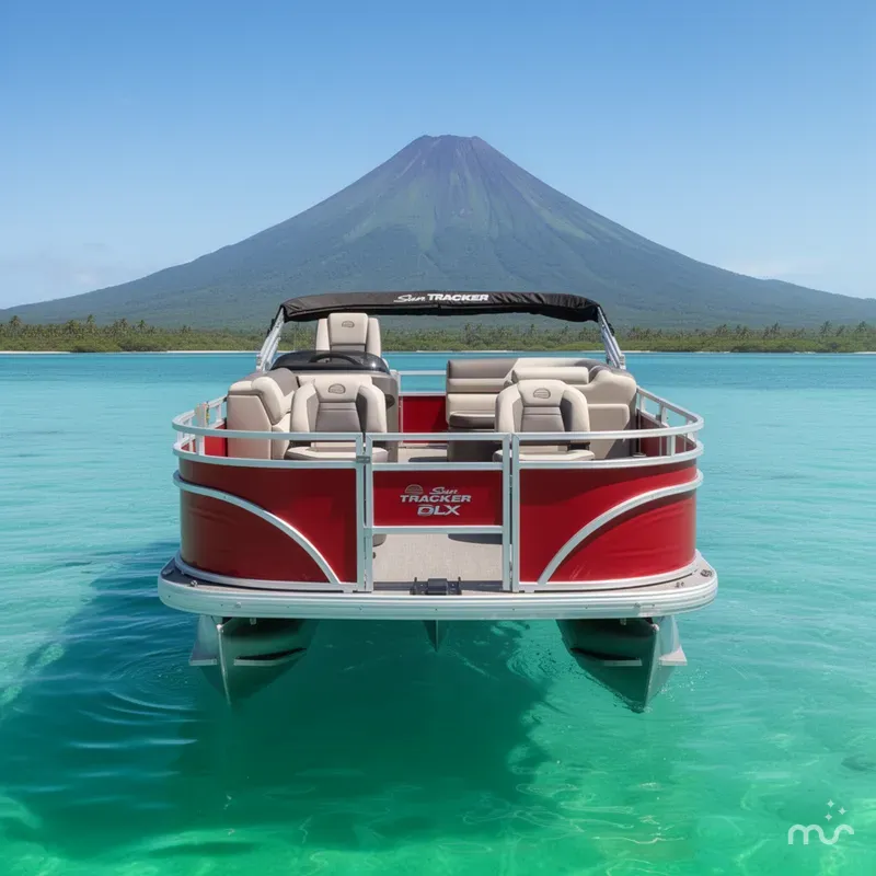 Slide: The Image of Sun Tracker Fishin' Barge 22 DLX 2026 - 3