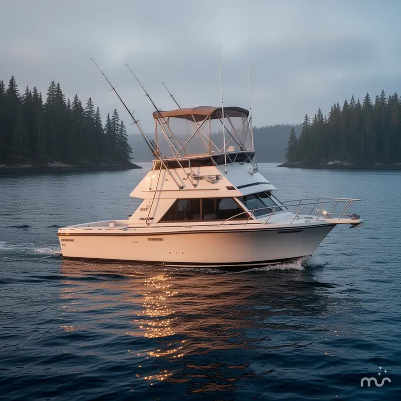 The Image of Phoenix Bass Boat 29 SFX Convertible 1990 - 0