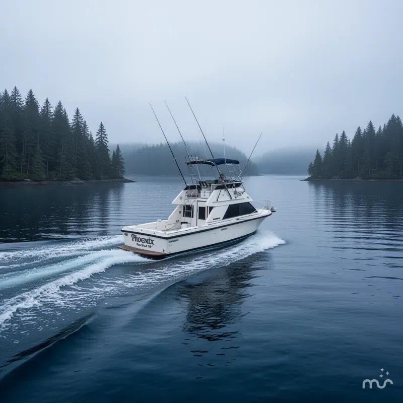 Slide: The Image of Phoenix Bass Boat 29 SFX Convertible 1990 - 2