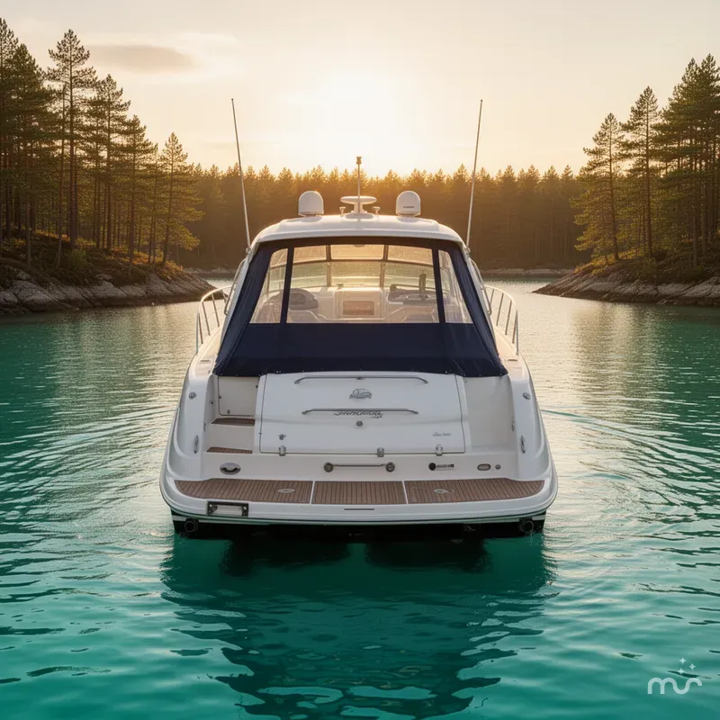 Slide: The Image of Sea Ray 420 Sundancer 2004 - 3