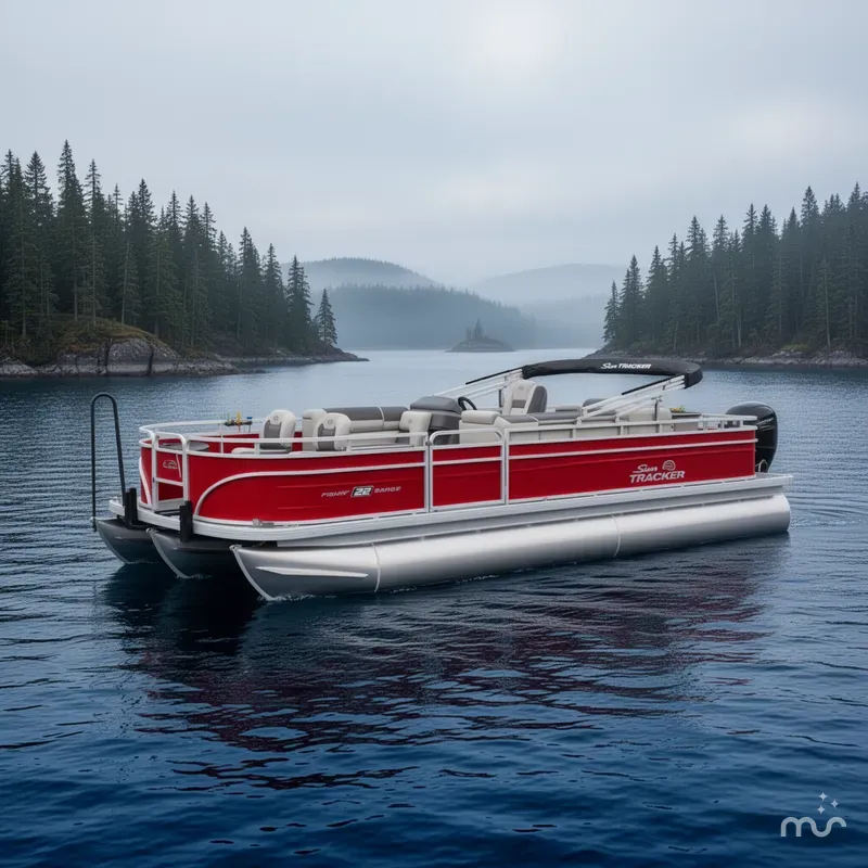 The Image of Sun Tracker Fishin' Barge 22 DLX 2026 - 0