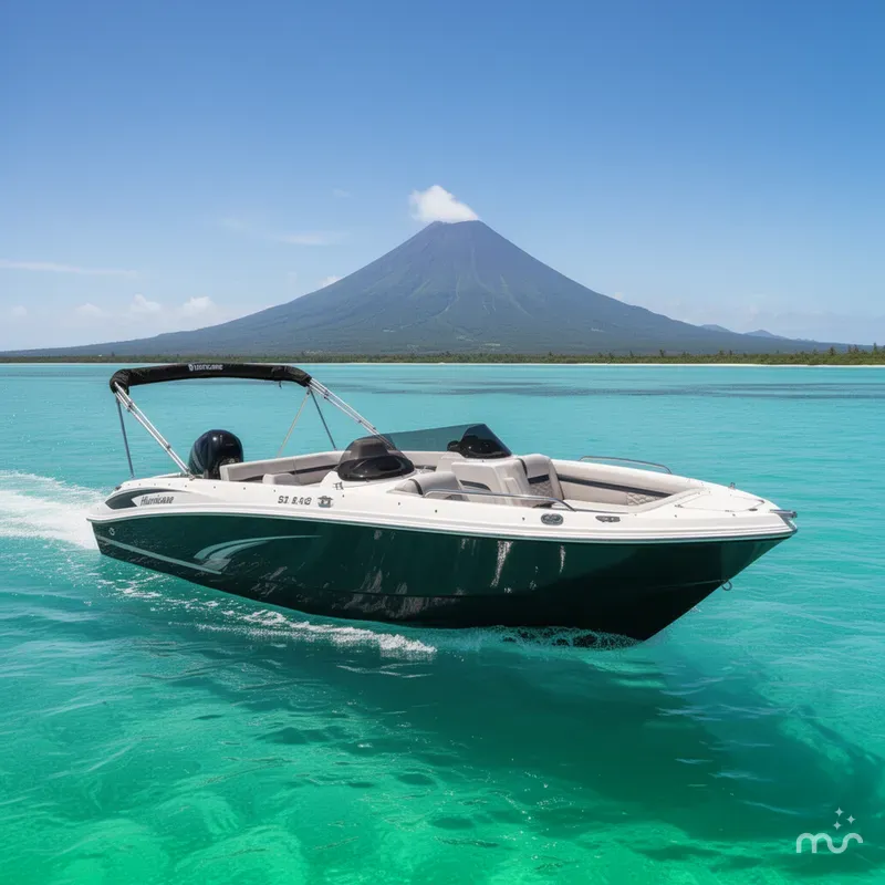 Slide: The Image of Hurricane Sundeck Sport 218 OB 2026 - 2