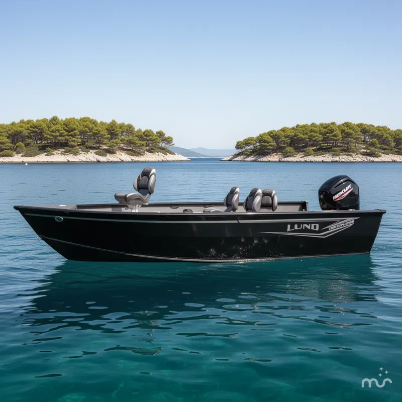 Slide: The Image of Lund 1800 Explorer Tiller 2026 - 2
