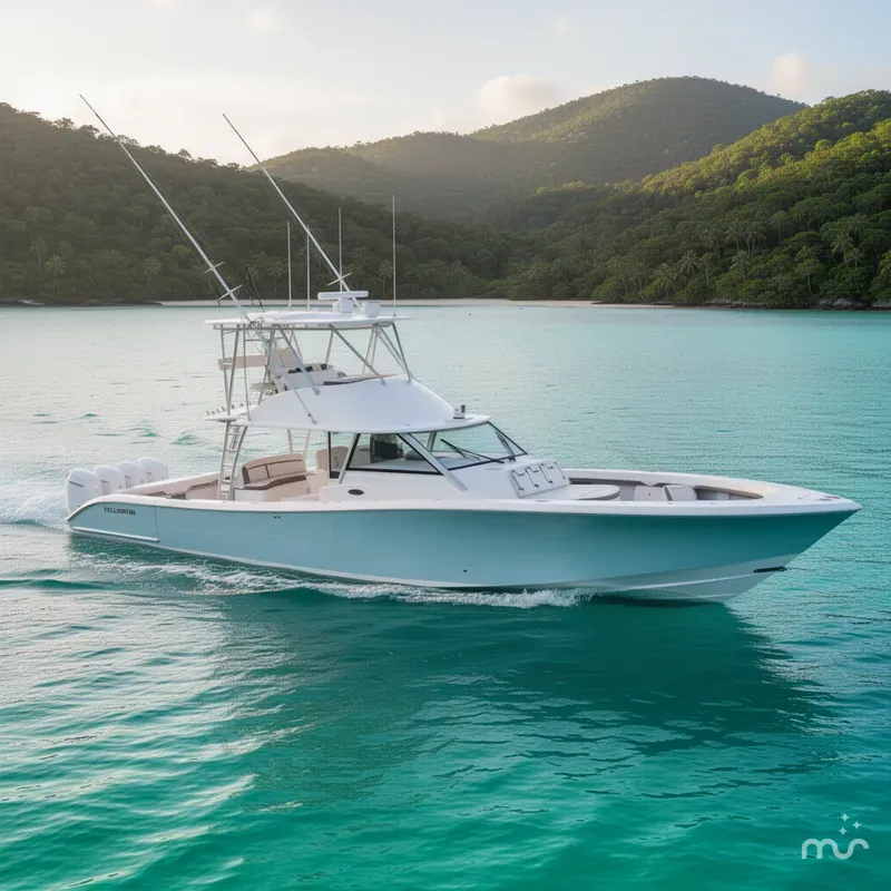 Slide: The Image of Yellowfin 54 Offshore 2022 - 2