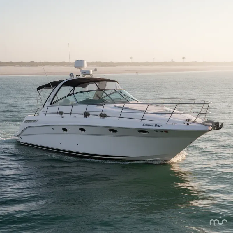 Slide: The Image of Sea Ray 410 Sundancer 2002 - 0