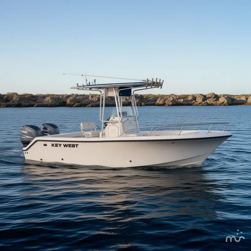Slide: The Image of Key West 225 Center Console 2005 - 2