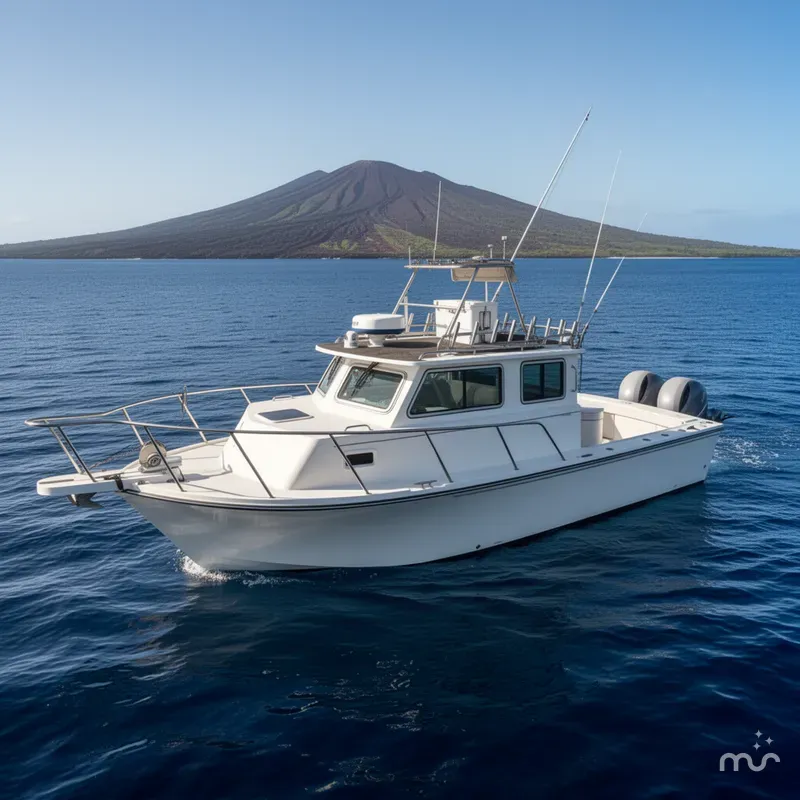Slide: The Image of Parker Marine 2530 Extended Cabin 2014 - 2