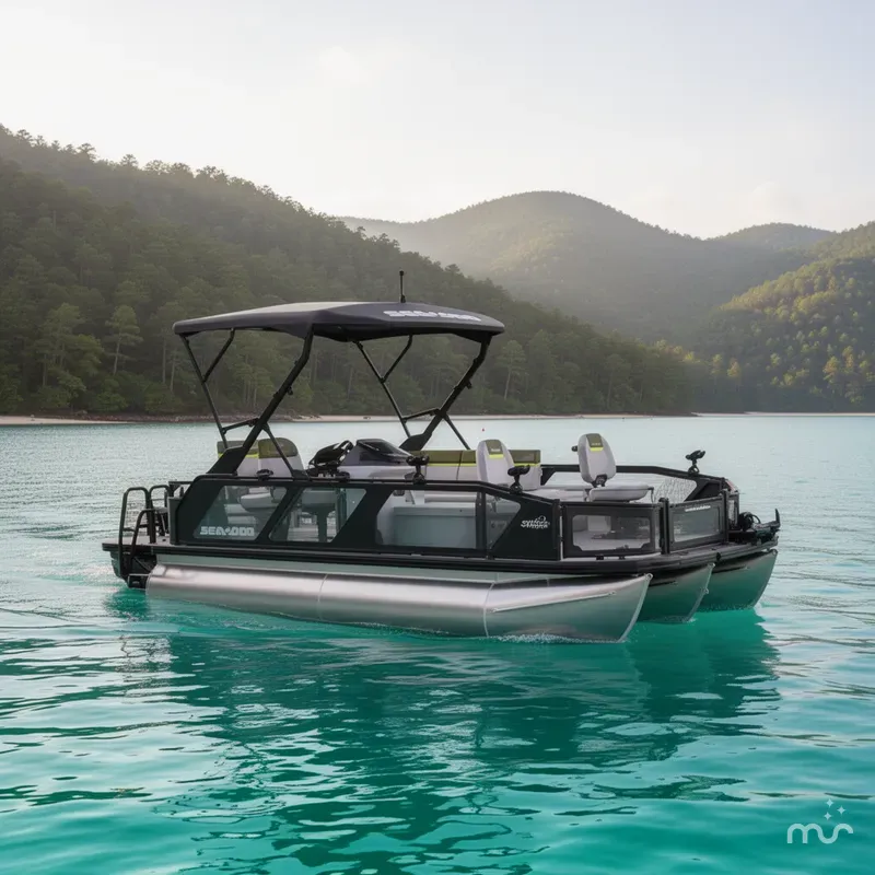 The Image of Sea-Doo Switch Fish™ 21 - 230 hp Galvanized 2026 - 0