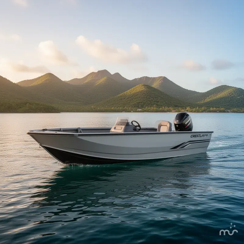 Slide: The Image of Crestliner 1750 Hawk 2026 - 2