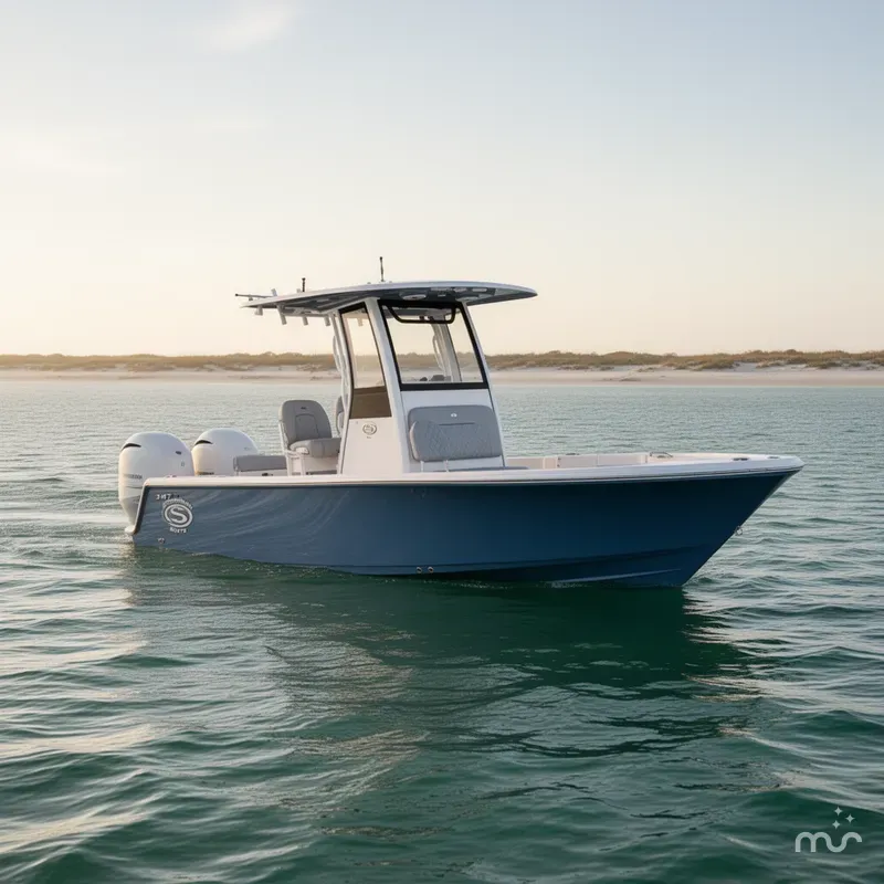 Slide: The Image of Sportsman Masters 247 Bay Boat 2026 - 2