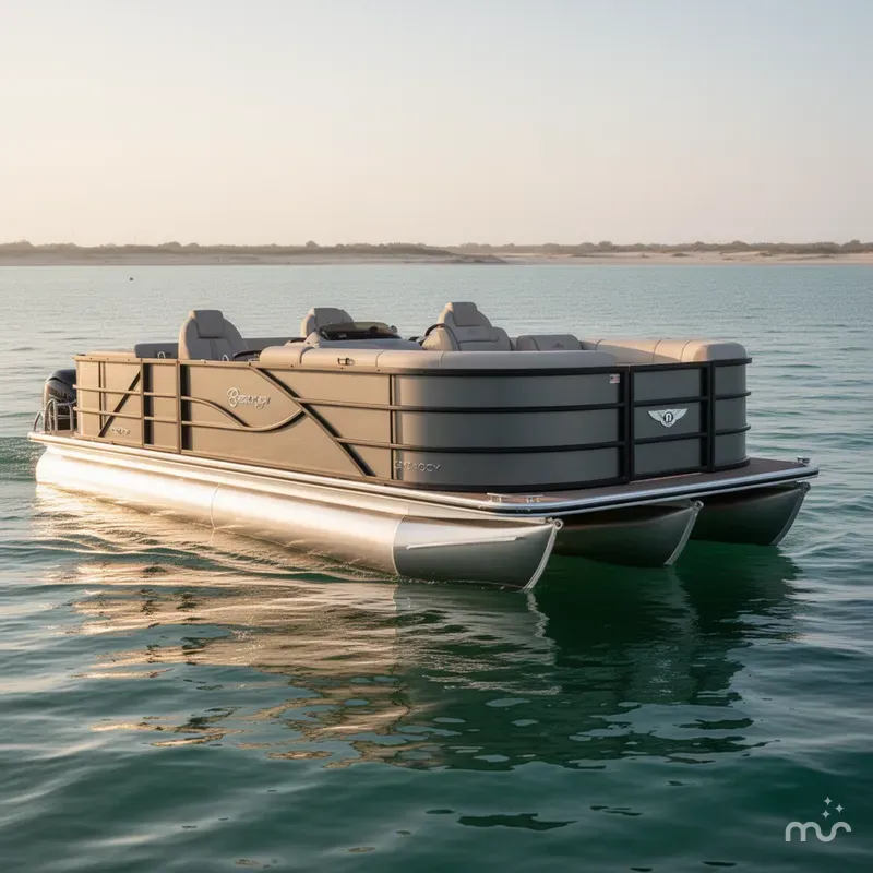 Slide: The Image of Bentley Pontoons Legacy 220 DL Navigator 2026 - 0