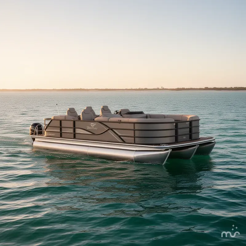 Slide: The Image of Bentley Pontoons Legacy 220 DL Navigator 2026 - 1