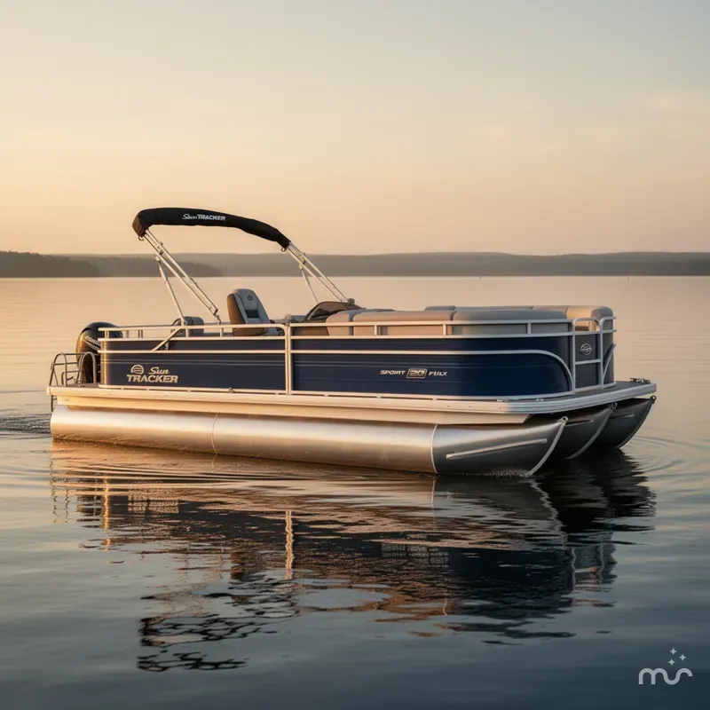 Slide: The Image of Sun Tracker Sportfish 22 DLX w/150 2026 - 0