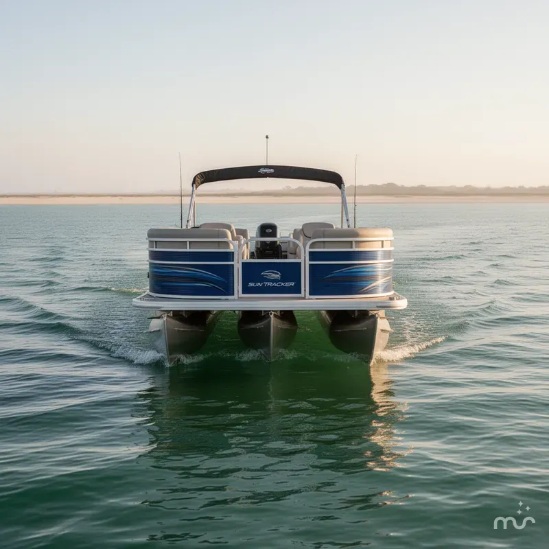 Slide: The Image of Sun Tracker Fishin' Barge 20 DLX 2026 - 3